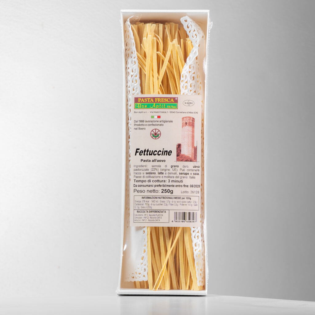 Fettuccine all'uovo Secche - 250g