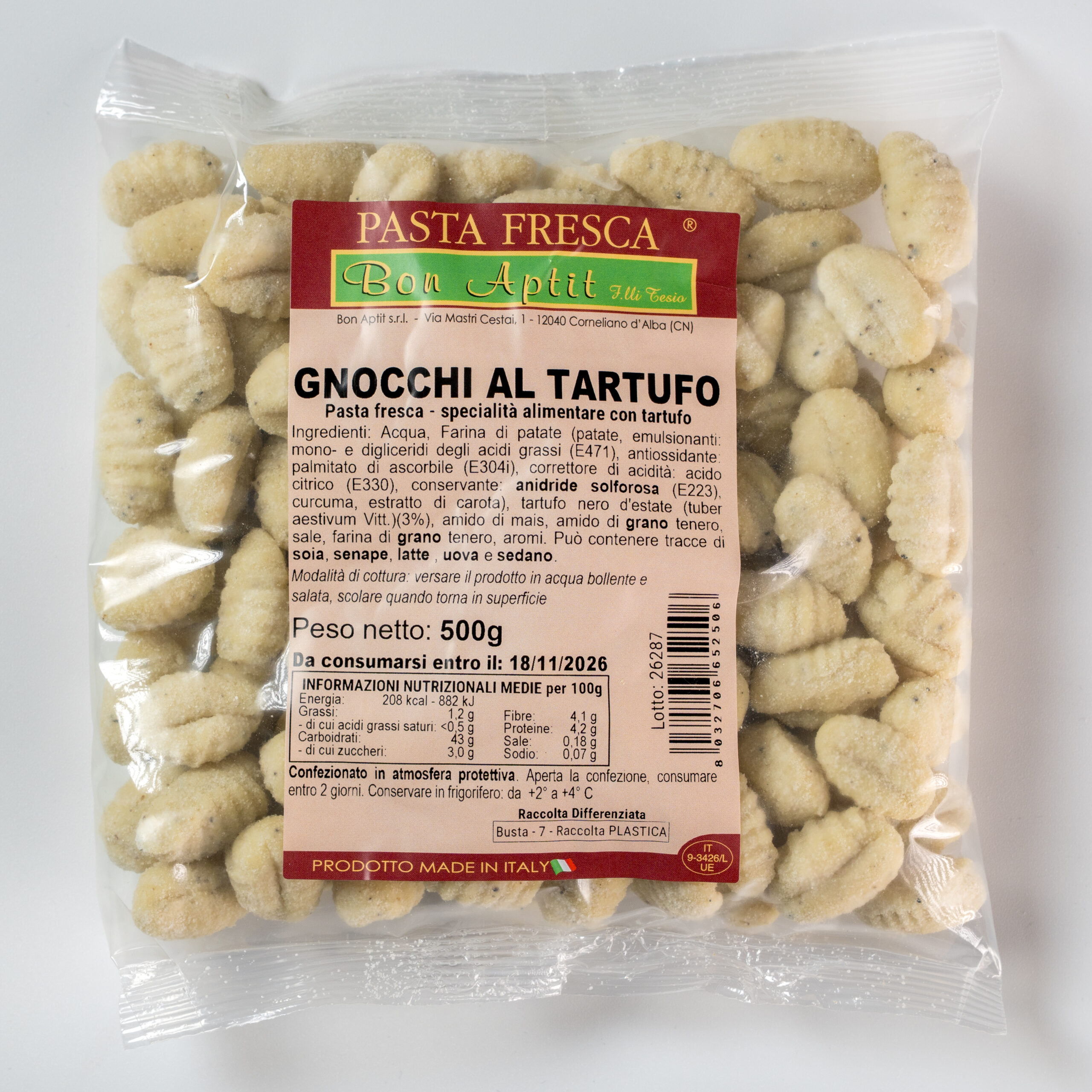 Gnocchi al Tartufo - 500g - immagine 2
