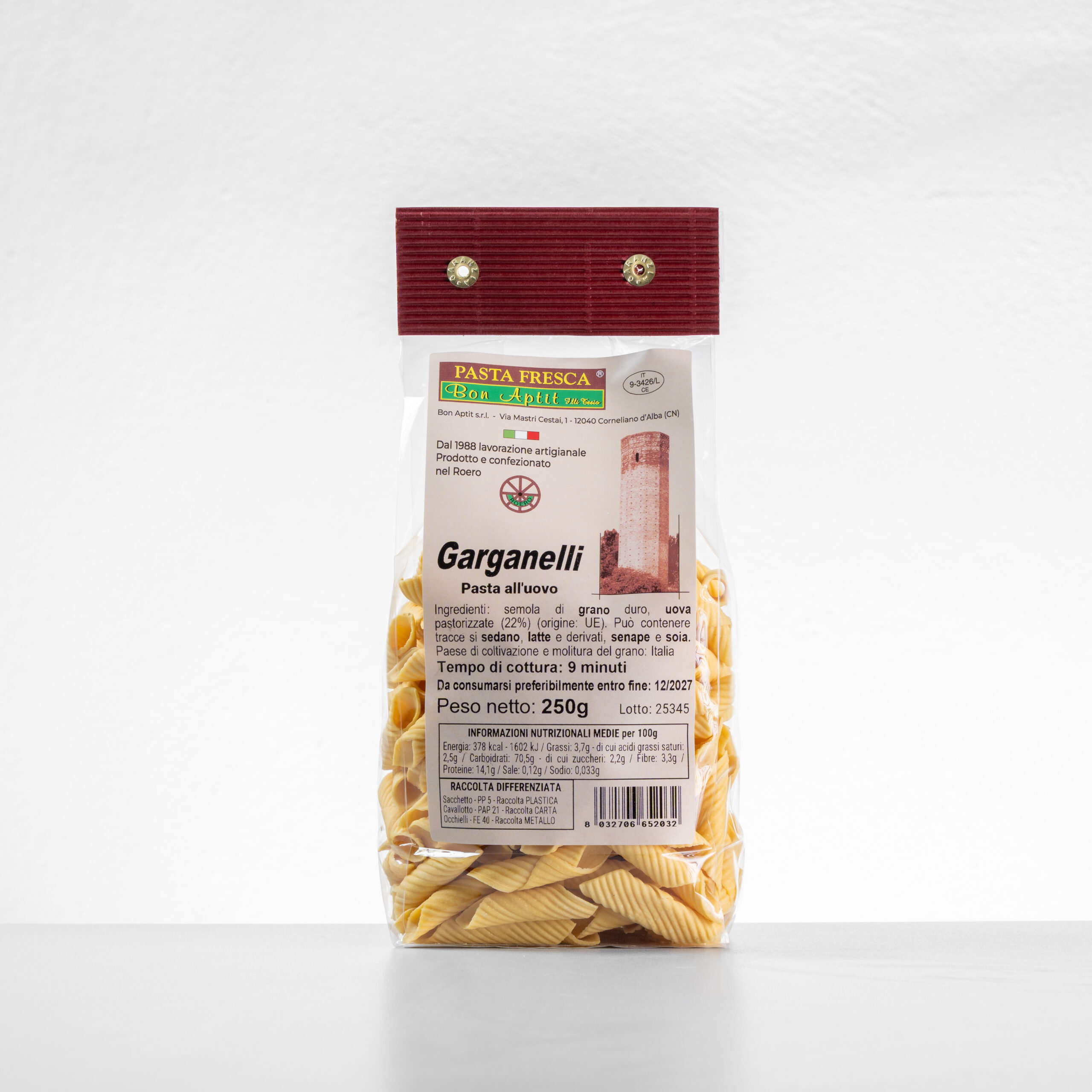 Garganelli secchi - 250g - immagine 1